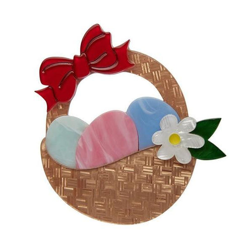 Erstwilder - Egg Hunter's Hamper Brooch (2020) - 20th Century Artifacts