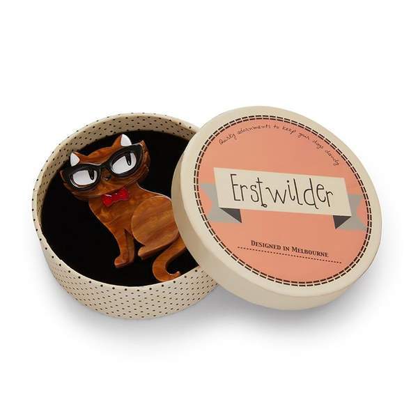 Erstwilder - Elissa the Indie Cat Brooch (2019) - 20th Century Artifacts