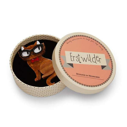 Erstwilder - Elissa the Indie Cat Brooch (2019) - 20th Century Artifacts