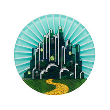 Load image into Gallery viewer, Erstwilder - Emerald City Brooch - 20th Century Artifacts