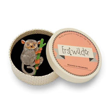 Load image into Gallery viewer, Erstwilder - Eyes Wide Open Tarsier Brooch (2019) - 20th Century Artifacts