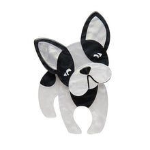 Load image into Gallery viewer, Erstwilder - Fabian the French Bulldog Brooch - 20th Century Artifacts