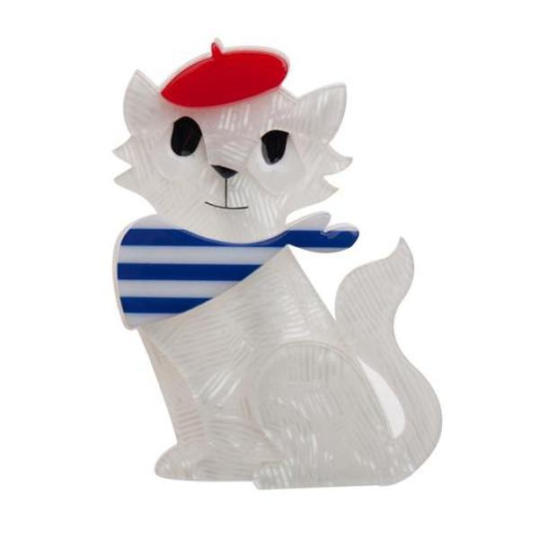 Erstwilder - Farrah the French Kitty Cat Brooch (2015) - 20th Century Artifacts