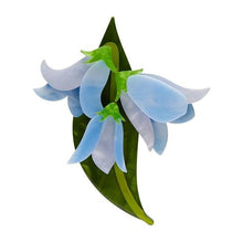 Load image into Gallery viewer, Erstwilder - Favourite Flower Bluebells Brooch - 20th Century Artifacts