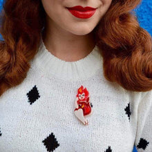 Load image into Gallery viewer, Erstwilder - Felicity of the Fire Brooch (2018) - 20th Century Artifacts
