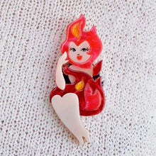 Load image into Gallery viewer, Erstwilder - Felicity of the Fire Brooch (2018) - 20th Century Artifacts