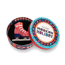 Load image into Gallery viewer, Erstwilder - Festivity on Ice Brooch (2022) - 20th Century Artifacts