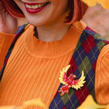 Load image into Gallery viewer, Erstwilder - Fiery Fawkes Phoenix Brooch (2018) - 20th Century Artifacts