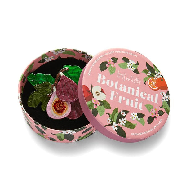 Erstwilder - Fig Monday Brooch (2023) - 20th Century Artifacts
