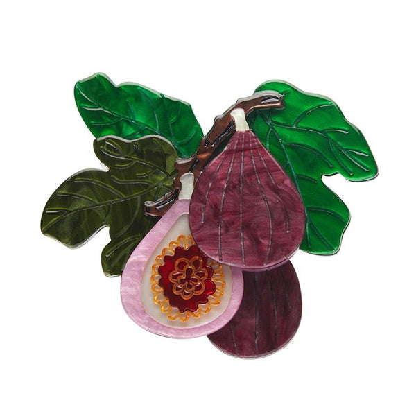 Erstwilder - Fig Monday Brooch (2023) - 20th Century Artifacts