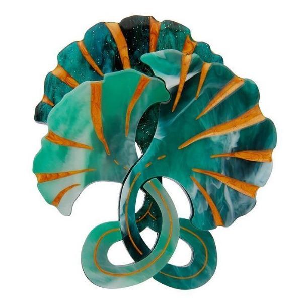 Erstwilder - Floret Fronds Brooch (2020) - 20th Century Artifacts