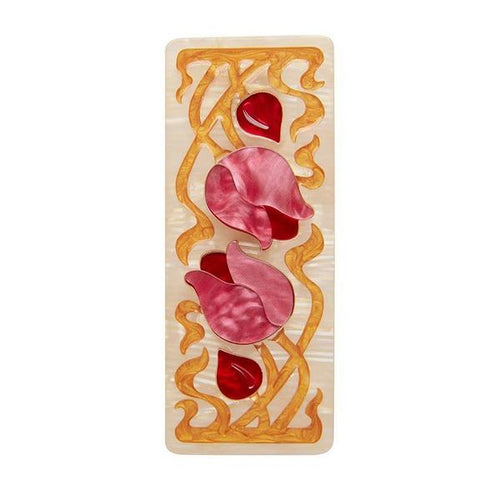 Erstwilder - Flower and Thorn Brooch - 20th Century Artifacts