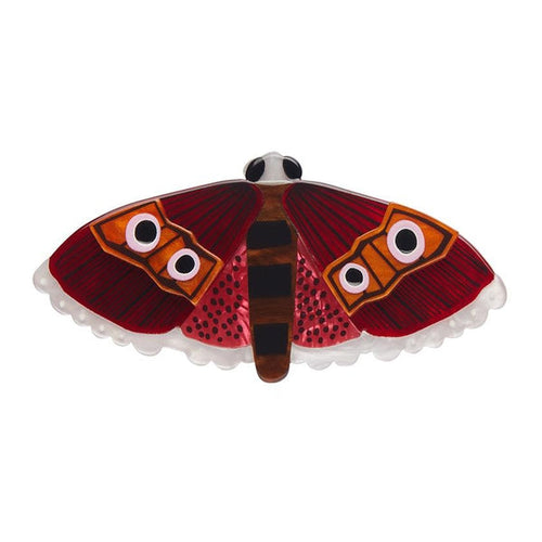 Erstwilder - Fluttering Bogong Moth Brooch (Jocelyn Proust) - 20th Century Artifacts