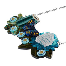 Load image into Gallery viewer, Erstwilder - Fluttering in the Florals Necklace (Jocelyn Proust) - 20th Century Artifacts