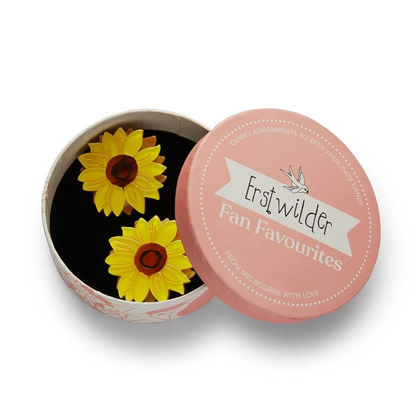 Erstwilder - Follow the Sun Hair Clips - 20th Century Artifacts