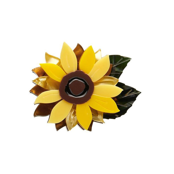 Erstwilder - Follow the Sun Mini Brooch - 20th Century Artifacts