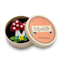 Load image into Gallery viewer, Erstwilder - Forest Fun Guy Brooch (2017) - 20th Century Artifacts