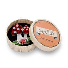 Load image into Gallery viewer, Erstwilder - Forest Fun Guy Brooch (2018) - 20th Century Artifacts