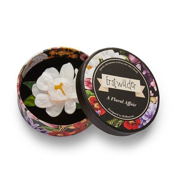 Erstwilder - Fortune Teller Peony Brooch (2021) - 20th Century Artifacts