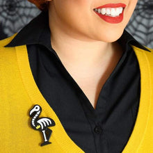 Load image into Gallery viewer, Erstwilder - Franken-Flamingo Brooch (2019) - 20th Century Artifacts