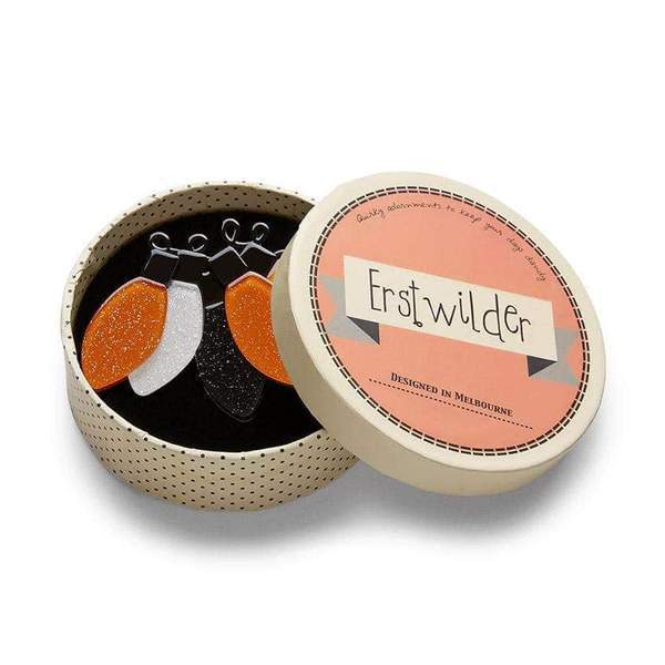 Erstwilder - Fright Of The World Lights Brooch (2018) - 20th Century Artifacts