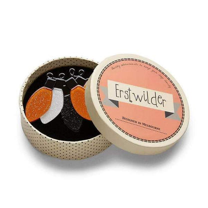 Erstwilder - Fright Of The World Lights Brooch (2018) - 20th Century Artifacts