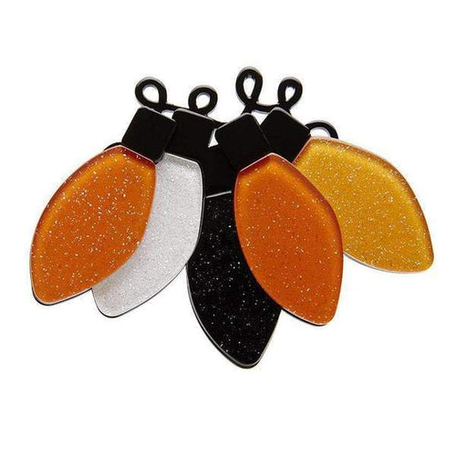 Erstwilder - Fright Of The World Lights Brooch (2018) - 20th Century Artifacts