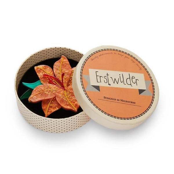 Erstwilder - Frilly Lily Frond Brooch (2020) - 20th Century Artifacts