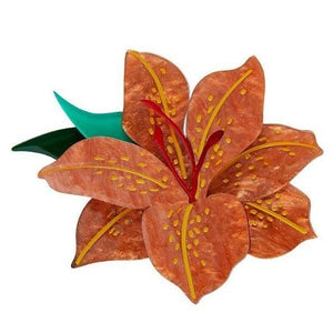 Erstwilder - Frilly Lily Frond Brooch (2020) - 20th Century Artifacts