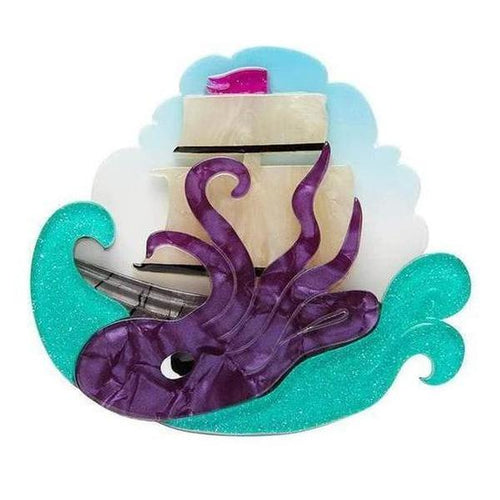 Erstwilder - From the Deep Kraken Brooch - 20th Century Artifacts