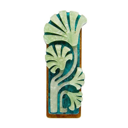 Erstwilder - Fronds of Fortune Brooch (2021) - 20th Century Artifacts