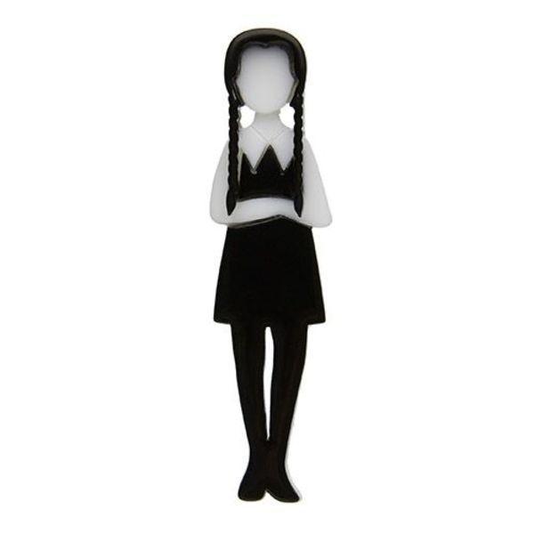 Erstwilder - Full of Woe Wednesday Addams Brooch (2016) - 20th Century Artifacts