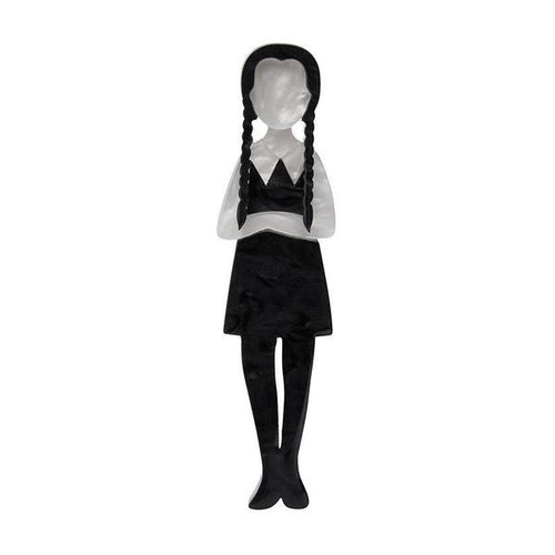 Erstwilder - Full of Woe Wednesday Addams Brooch (2020) - 20th Century Artifacts
