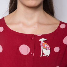 Load image into Gallery viewer, Erstwilder - Garrison the Greyhound Brooch (2017) - 20th Century Artifacts