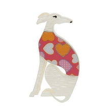 Load image into Gallery viewer, Erstwilder - Garrison the Greyhound Brooch (2017) - 20th Century Artifacts