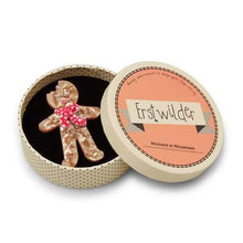 Load image into Gallery viewer, Erstwilder - Ginger The Christmas Cookie Brooch (2017) - 20th Century Artifacts