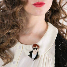 Load image into Gallery viewer, Erstwilder - Grease - Hickie from Kenickie Brooch (James Dean) (2017) - 20th Century Artifacts