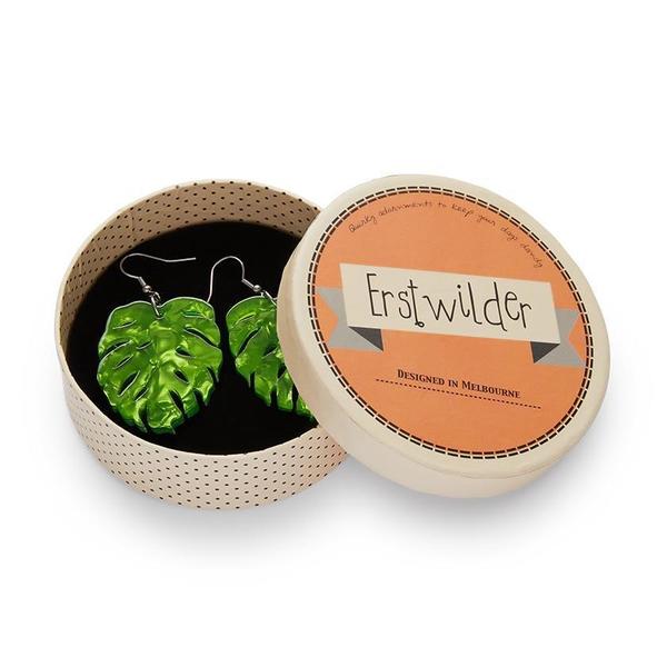 Erstwilder - Green Eyed Monster Earrings (2020) - 20th Century Artifacts