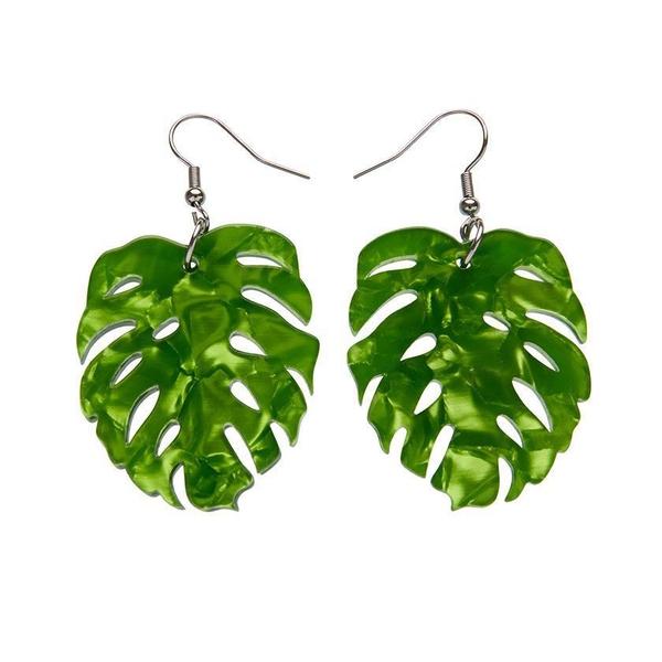 Erstwilder - Green Eyed Monster Earrings (2020) - 20th Century Artifacts