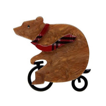 Load image into Gallery viewer, Erstwilder - Grouchy Bear Brooch (2020) - 20th Century Artifacts