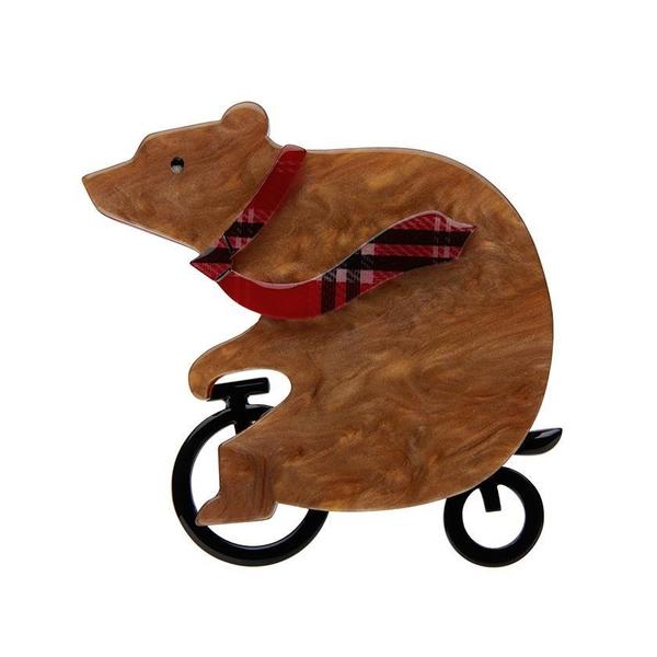 Erstwilder - Grouchy Bear Brooch (2020) - 20th Century Artifacts