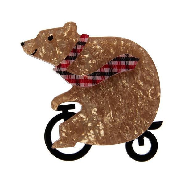 Erstwilder - Grouchy Bear Brooch (2021) - 20th Century Artifacts