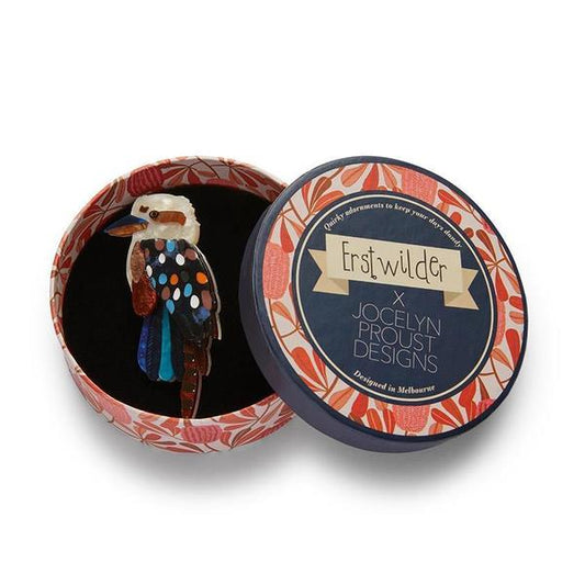Erstwilder - Gumtree Royalty Kookaburra Brooch (Jocelyn Proust) (2021) - 20th Century Artifacts