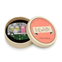 Load image into Gallery viewer, Erstwilder - Happy Glamper Brooch (2015) - 20th Century Artifacts