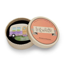 Load image into Gallery viewer, Erstwilder - Happy Glamper Brooch (2019) - 20th Century Artifacts