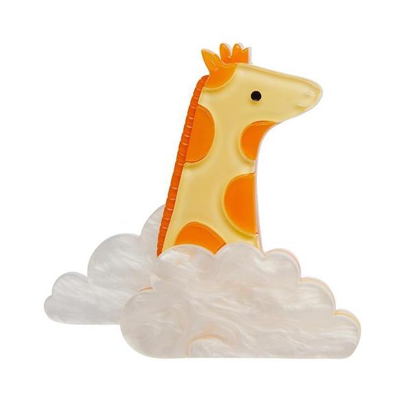 Erstwilder - Head in the Clouds Giraffe Brooch (2020) - 20th Century Artifacts