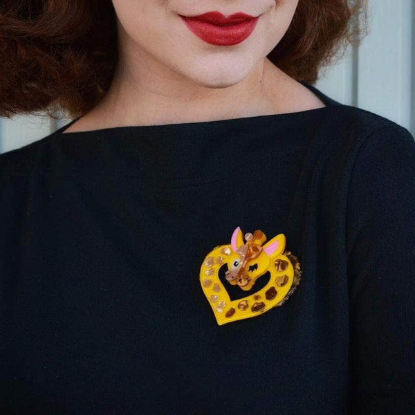 Erstwilder - Heart of Africa Brooch (2018) - 20th Century Artifacts