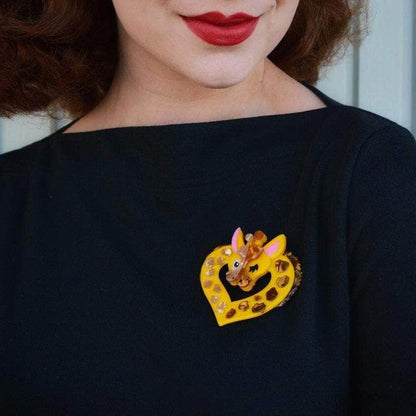 Erstwilder - Heart of Africa Brooch (2018) - 20th Century Artifacts