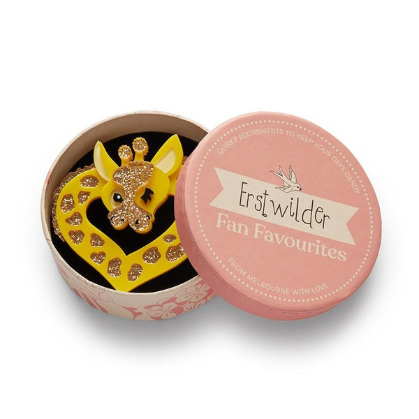 Erstwilder - Heart of Africa Brooch (2022) - 20th Century Artifacts
