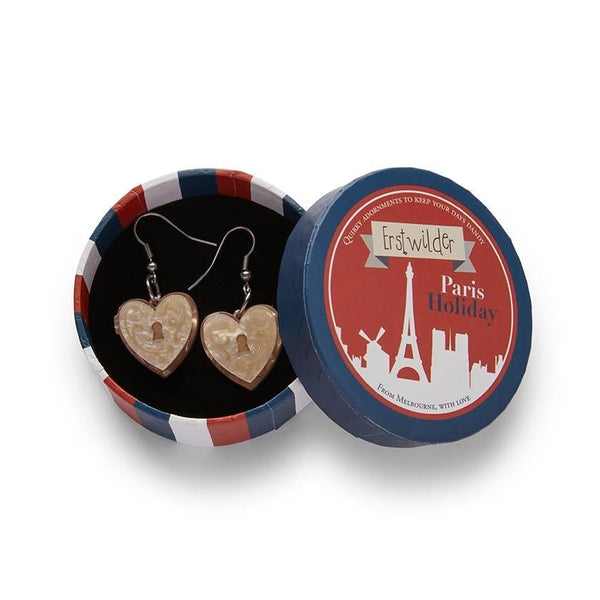 Erstwilder - Heart of Caché Drop Earrings - 20th Century Artifacts